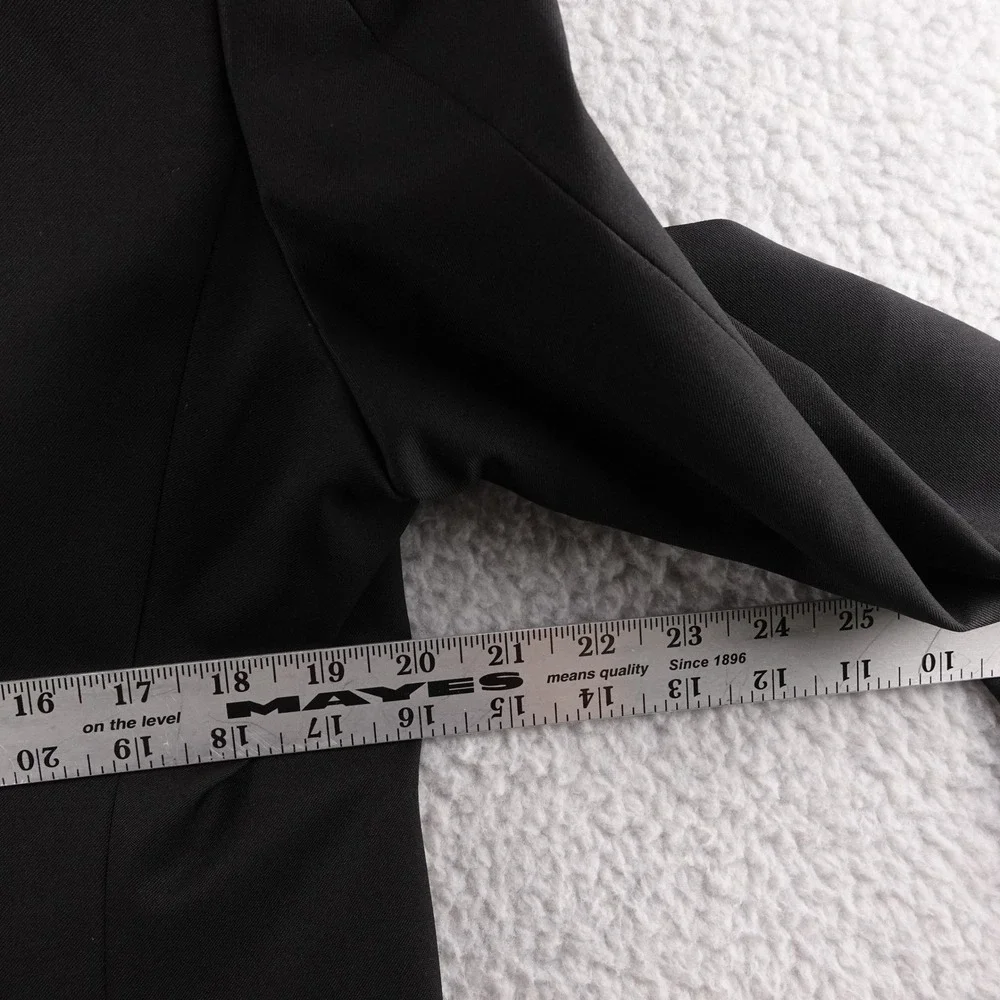 Boss Hugo Boss‎ Men 40L Black Reda Fabric Suit Jacket Blazer Super 100 Bulgaria